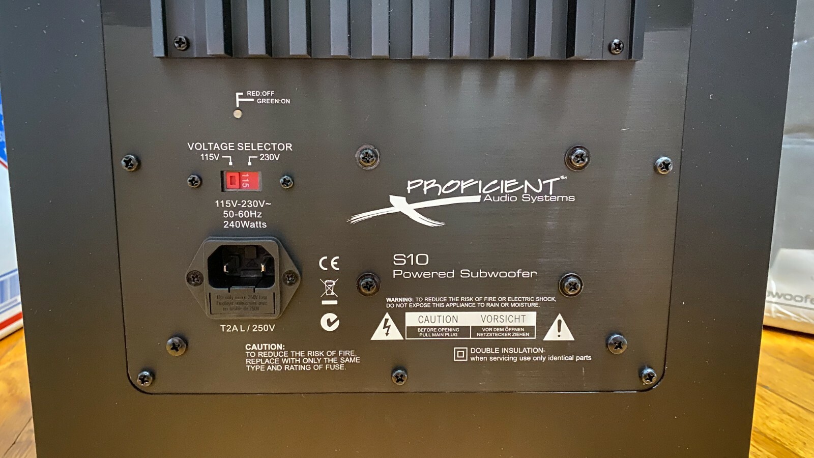proficient audio systems ps12