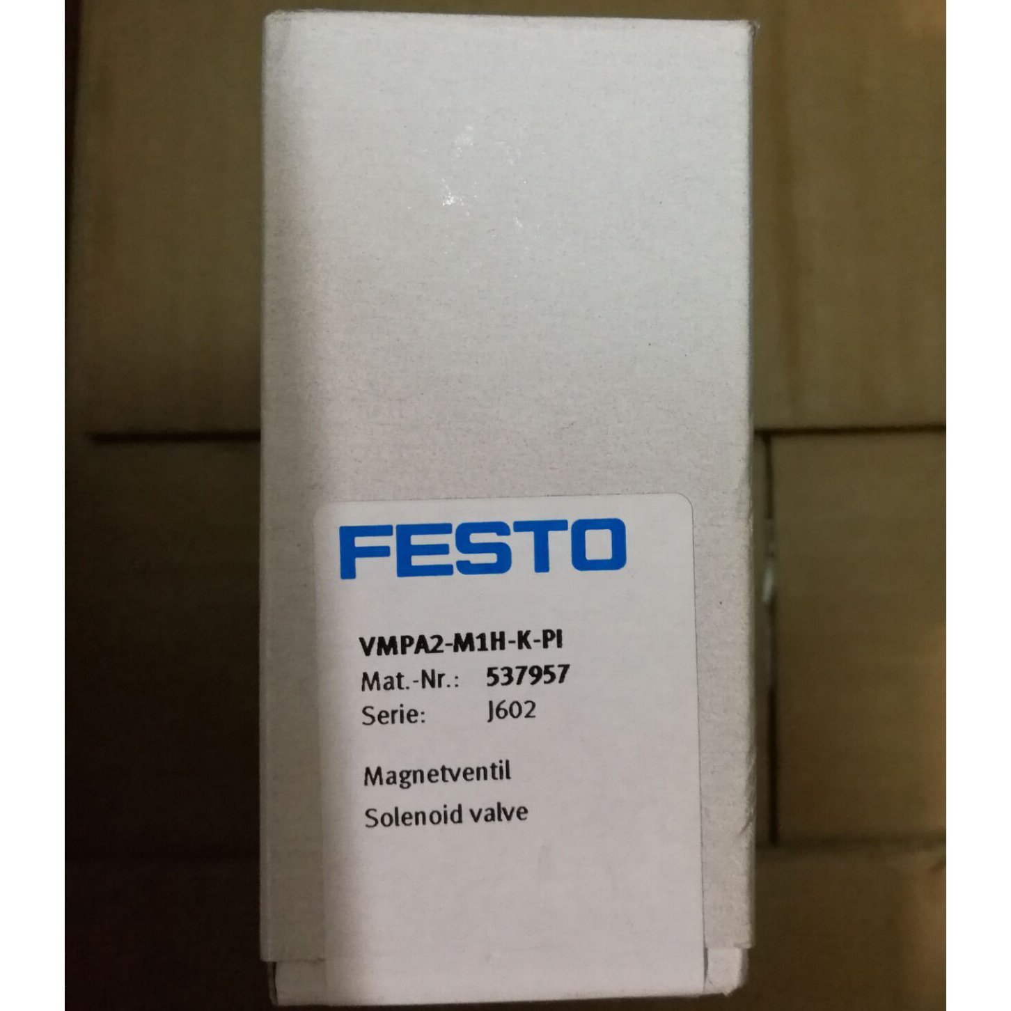 1PC FESTO VMPA2-M1H-K-PI 537957 Solenoid Valve VMPA2M1HKPI New