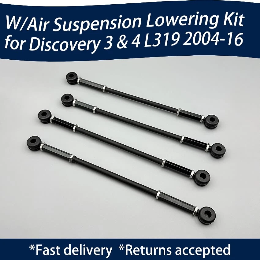 💥for Land Rover Discovery 3 4 L319 LR3 LR4 Lowering Kit Adjustable links rods - Image 3 of 4