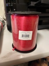 3/16" 500 YDS Spool Balloons Curling Ribbon - Red New