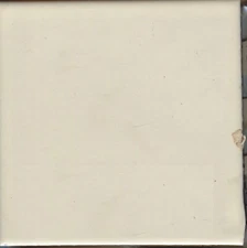 Bone White Tile 3 7/8" x 3 7/8"  Glossy Bathroom Wall Mosaic Ceramic C#512 1 Pc