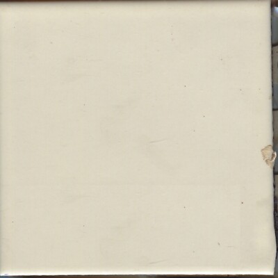 Bone White Tile 4x4  Glossy Bathroom Wall Mosaic Ceramic C#512 Sample