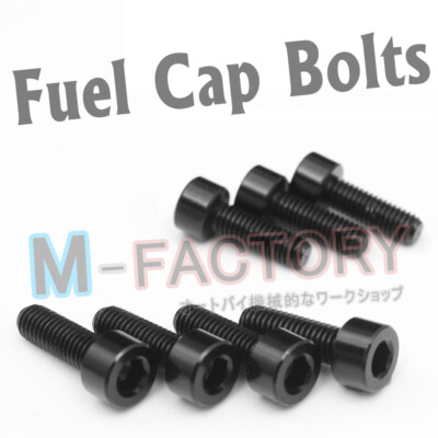 Fuel Gas Tank Cap Bolt Screws For Kawasaki Ninja 500 R ZX7R ZG1000