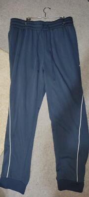 Adidas FAVS Joggers Sweats Blue Drawstring Size 2XL Mens 
