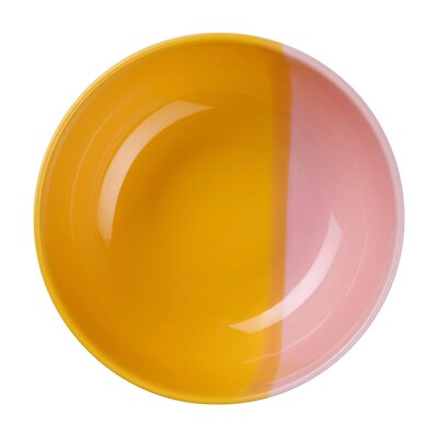 ASA Selection JOY Müslischale Schale Schüssel Porzellan Orange Rosa Ø 15,5 cm