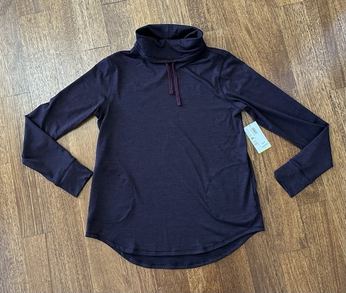 Pull Thermique 32 Degrees Femme - Col Cheminée, Manches Longues - Taille S Violet - Neuf Avec étiquette