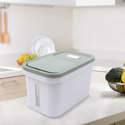 10kg Flour Cereal Container  Rice Bean Dispenser Food Storage Case With Cup NEW