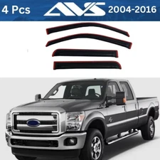 AVS In-Channel Window Vent Visors For Ford F-350 Super Duty Crew Cab 1999-2016