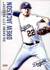 2019 Oklahoma City Dodgers Choice #12 Drew Jackson Berkeley California CA Card