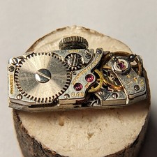 Elgin Caliber 897,  RUNNING , Silver Dial  Hands, Art Deco Style
