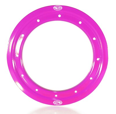 (2) GPS 9'' PINK Aluminum ATV Beadlock rings  Also Fits DWT , Alba & RWI wheels