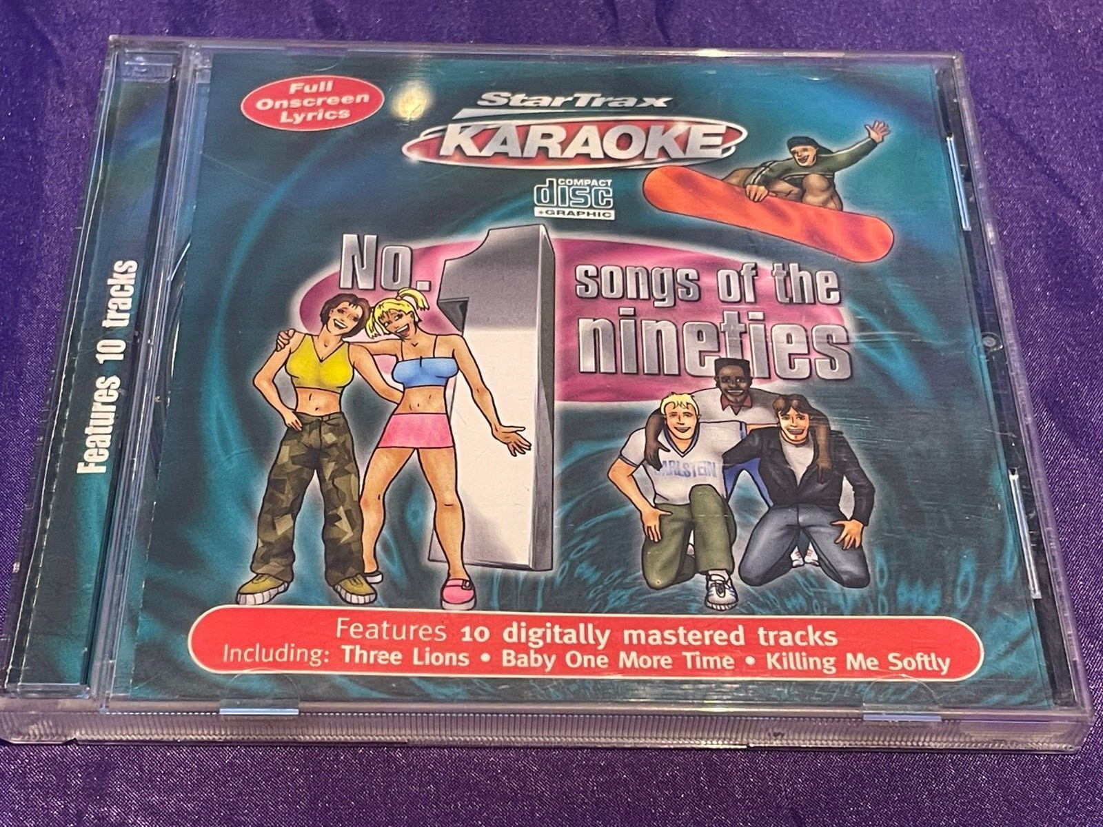 StarTrax Karaoke - No. 1 Songs of The Nineties CDG - 2003 Demon - 10 Songs