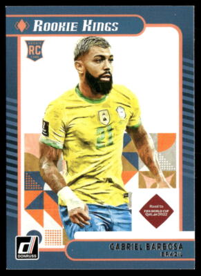 2021-22 Donruss #12 Gabriel Barbosa Rookie Kings