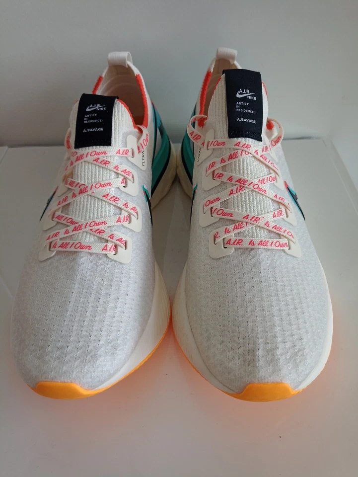 NIKE REACT INFINITY RUN FLYKNIT AS A.I.R. SIZE UK 6.5 EUR 40.5 (CV9312 100) - Image 4 of 4