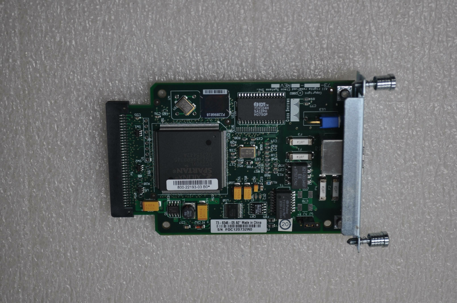 Cisco T1 Dsu/csu Module Pulled From1721 Router 73-8346-05A0 | eBay