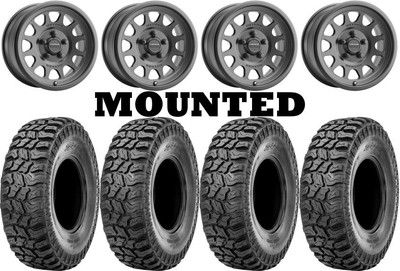 Kit 4 Sedona Ridge Saw 2.0 33x9.5-15 on Method 414 Bead Grip Matte Black POL5