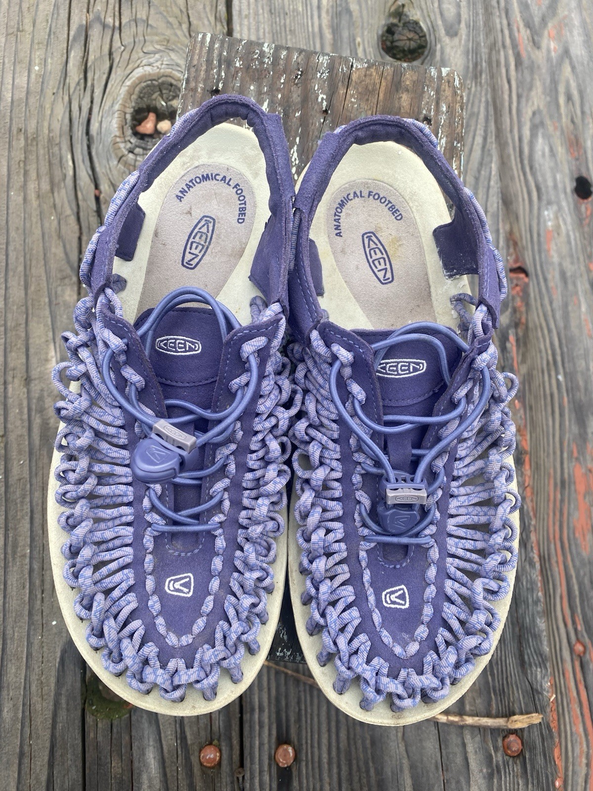 Sandali Keen Wmn 8 5 Unseek outdoor casual viola pescatore leggeri usati in ottime condizioni