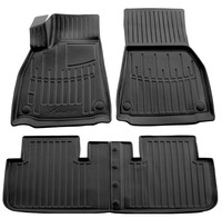 GummifußMatten FüR Tesla Model S Ab 2021- 3D Schalen Set Automatten