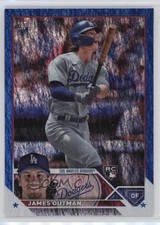 2023 Topps Series 2 Blue Foil 451/999 James Outman #395 1b1g