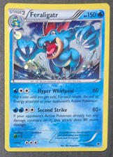 Pack Fresh Feraligatr 17/119 Phantom Forces Holo Rare Pokemon Card - Near Mint