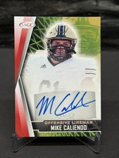 2022 Sage Mike Caliendo Autograph Rookie Card # A-MC2 Western Michigan Chiefs
