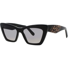 Salvatore Ferragamo Women's Sunglasses Cat Eye Black Acetate Frame SF1081S 001