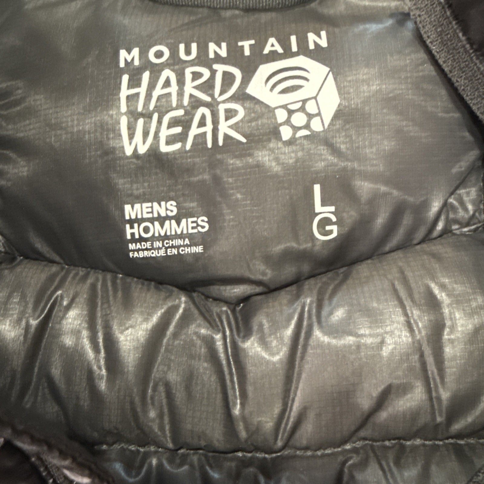 Mountain Hardwear Ghost Whisperer 2 Men’s Large Black - Nearly New, Tiny Hole image 8