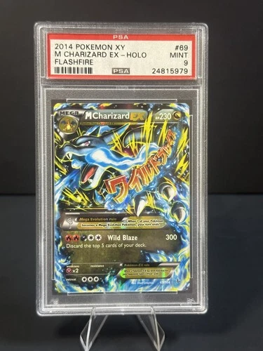 Pokemon M Charizard EX XY Flashfire Holo Rare #69 PSA 9 Mint
