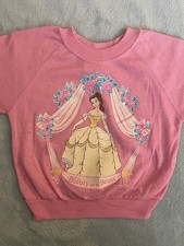 Vintage Disney Beauty and the Beast Youth Sweatshirt 4T Belle 90s