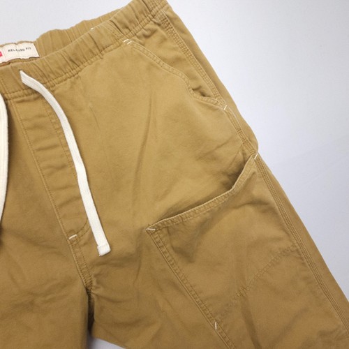 Wrangler Double Knee Canvas Drawstring Pants Mens Large Relaxed Workwear Cargo - Picture 5 of 11