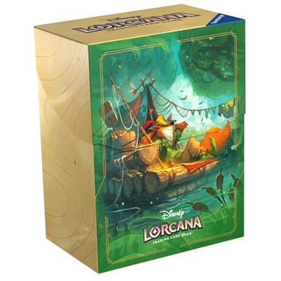Disney Lorcana Deck Box - Into The Inklands - Robin Hood - Brandneu & Versiegelt