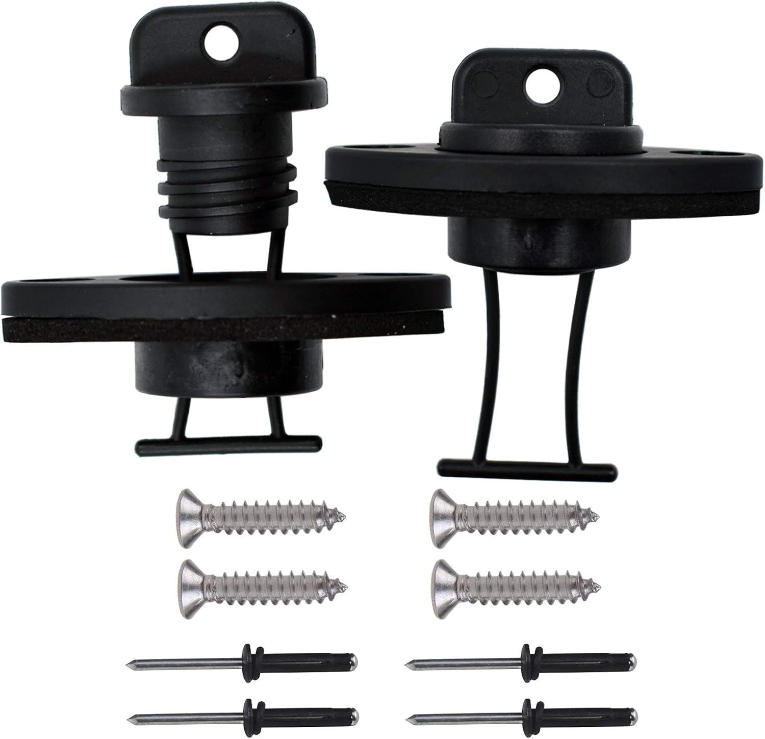 Canoe Boat Course Thread Drain Plug With Screws