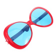 Hawaiian Red Reusable Novelty Sunglasses Oversized Funny Eyeglasses for Summer