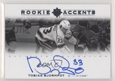 2019-20 Ultimate Collection Rookie Accents 8/65 Tobias Bjornfot #RA-TB Auto 04f2