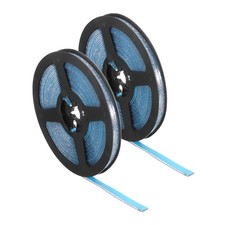 2pcs Wall Corner Protector Molding Trim 0.32" 20ft Caulk Strip, Silver