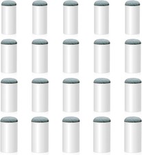 Lens 20Pcs Billiard Pool Cue Tips, Slip on Cue Tips for Pool Stick 13mm