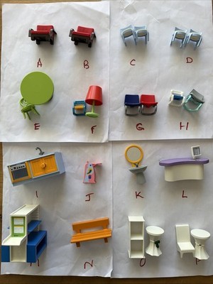 PLAYMOBIL furniture Pick & Choose $2.99 Each/Combined Shipping Available F2