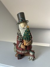 Vtg Tall Hat Santa 1st Ed 1998 #5 Lang and Wise Sue Dreamer Christmas Figure