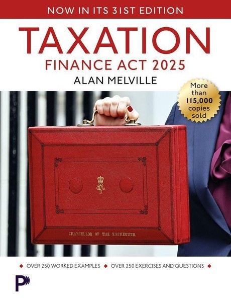 Taxation: Finance Act 2025 ~ Alan Melville ~ 9781292756554-image