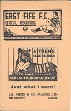 East Fife v  Airdrie   November 1953