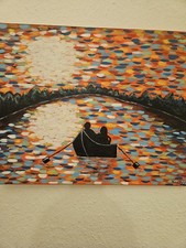 Gemälde Titel Bei Sonnenuntergang Von mir selbst gemalt