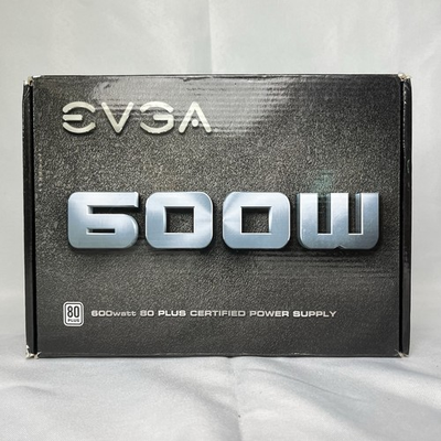 #ad EVGA 600W 80 Plus Certified ATX Power Supply PSU Complete in Original Box $41.88