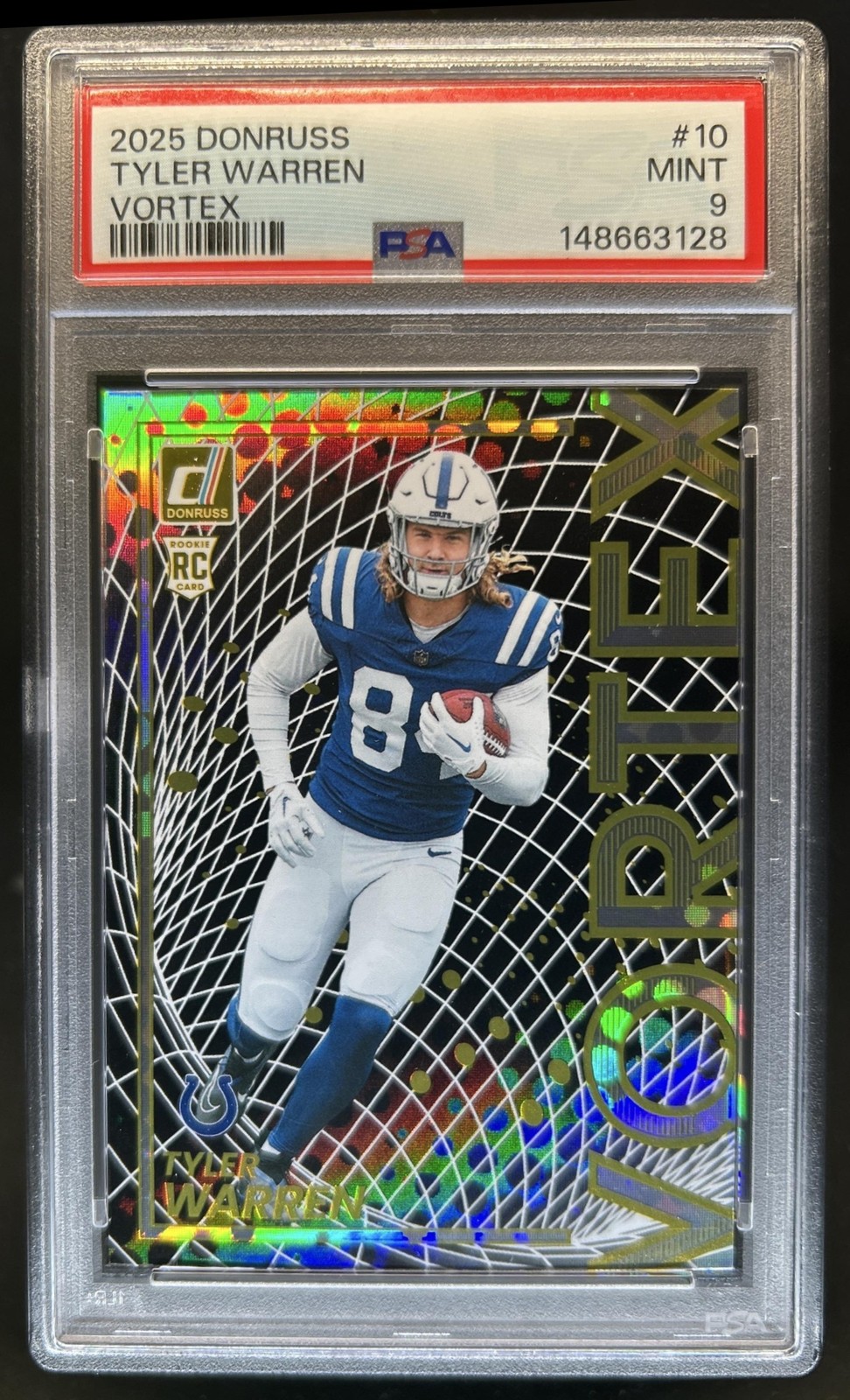 Tyler Warren Panini Donruss Vortex #10 Base