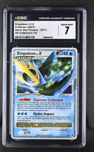Empoleon LV.X DP11 Dp Collector's Tin Black Star Promos Pokemon CGC 7 Near Mint