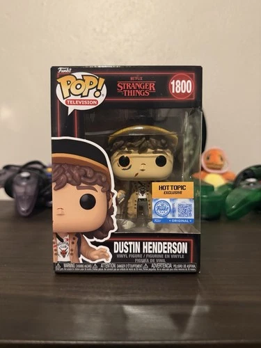 Funko Pop! Vinyl: Stranger Things Dustin Henderson Hot Topic (Exclusive) #1800