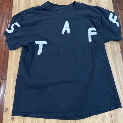 Travis Scott Cactus Jack Staff T Shirt Black L 2019 Astroworld Festival Merch
