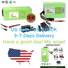 H HAILONG 24V 36V 48V 52V 60V li-ion Bicycle battery for 0-1500W EBike Battery