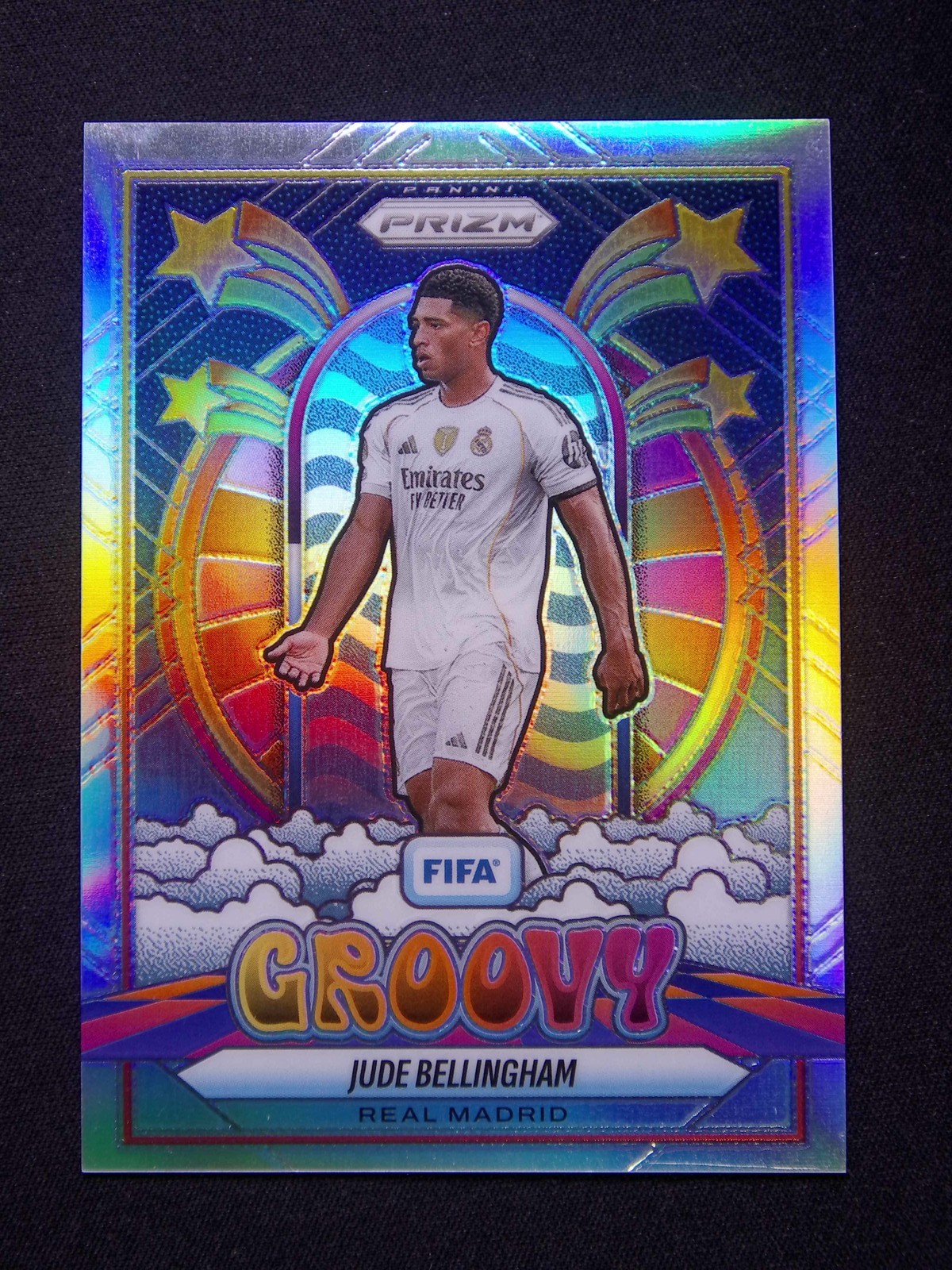 2025-26 Panini Prizm FIFA Jude Bellingham #1 Groovy Case Hit SSP
