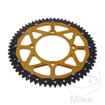 13738-Corona plato transmision DUAL 62T compatible con BETA RR 50 ENDURO SPORT