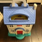 Vintage 1996 Fisher Price Little People Doll House #2511 Home Sweet Home